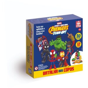 Jogo de Cartas Marvel Herois Batalha dos Copo - Imagem 1