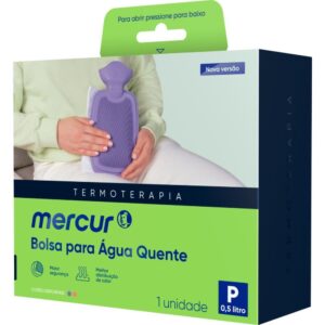 Bolsa Terapeutica P/Agua Quente Pequena Lilas - Imagem 1