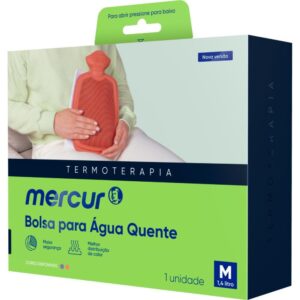 Bolsa Terapeutica P/Agua Quente Media Bordo - Imagem 1