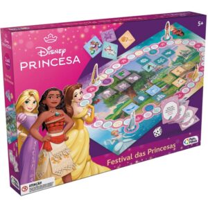 Jogo de Tabuleiro Festival das Princesa Disney - Imagem 1