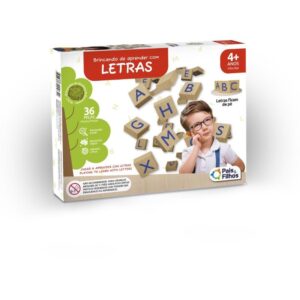 Jogo Educativo Brinc.de Aprender Letras Madei - Imagem 1