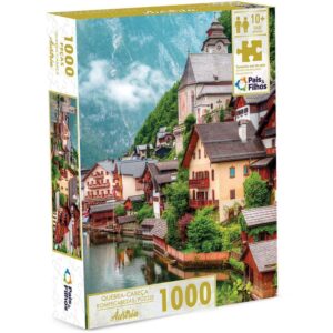 Quebra-Cabeca Cartonado Austria 1000 Pecas - Imagem 1