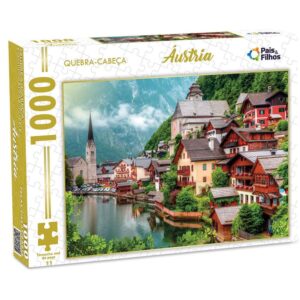 Quebra-Cabeca Cartonado Austria 1000 Pecas - Imagem 3