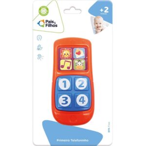 Brinquedo para Bebe Primeiro Telefoninho C/Som - Imagem 1