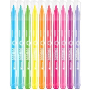 Caneta Hidrografica Color Peps Neon 10 Cores - Imagem 2