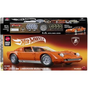 Hot Wheels Brick Shop Premium Lamborghini 1:12 1523P - Imagem 10