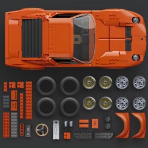 Hot Wheels Brick Shop Premium Lamborghini 1:12 1523P - Imagem 2