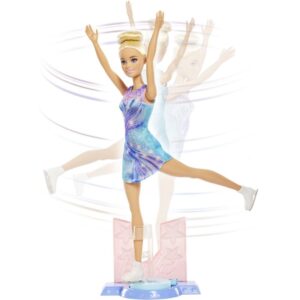 Barbie Profissoes Patinadora no Gelo Loira - Imagem 4