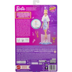 Barbie Profissoes Patinadora no Gelo Loira - Imagem 7