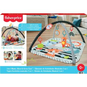 Fisher-Price Newborn Toys Ginasio Ativ. Musicais 3EM1 - Imagem 1