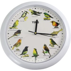 Relogio de Parede Cantos dos Passaros 27CM - Imagem 1