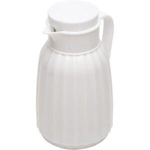 Garrafa Termica Rosca Queem Branca 400ML - Imagem 1