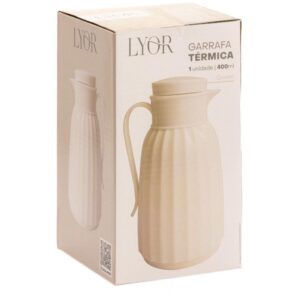 Garrafa Termica Rosca Queem Branca 400ML - Imagem 3