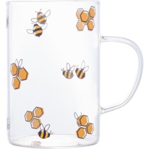 Caneca de Vidro Bee 280ML - Imagem 2