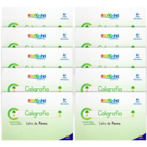 Livro Caligrafia Escolinha Sistema Uv Forma 32P - Imagem 1