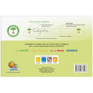 Livro Caligrafia Escolinha Sistema Uv Forma 32P - Imagem 2