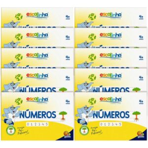 Livro Caligrafia Escolinha Sistema Uv Numeros 3 - Imagem 1