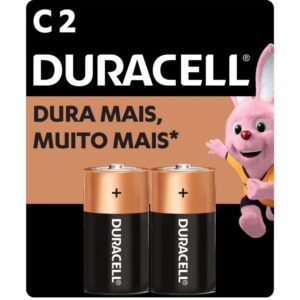 Pilha Alcalina Media C - Imagem 1