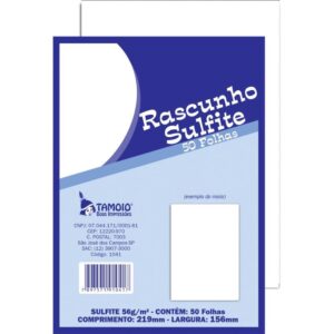 Bloco para Rascunho Sulfite 1/18 50FLS - Imagem 1