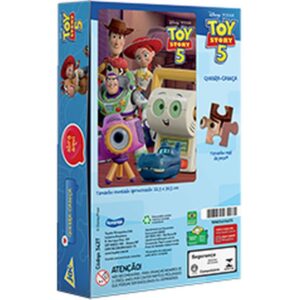 Quebra-Cabeca Cartonado Toy Story 5 100PCS - Imagem 2