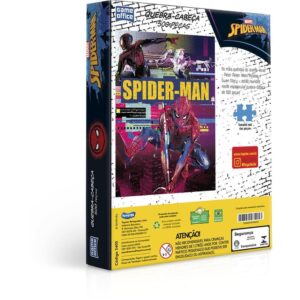 Quebra-Cabeca Cartonado Spider-Man 500 Pecas - Imagem 3