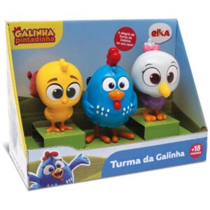Boneco e Personagem Galinha Pintadinha Turma - Imagem 2