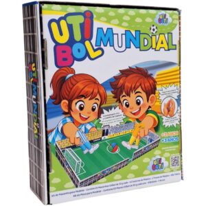 Massa para Modelar Criativa Kit Jogo Massinha Utibol 8PCS - Imagem 3