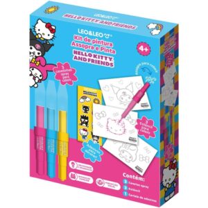 Brinquedo para Colorir Hello Kitty Kit Pintura Assopr - Imagem 1