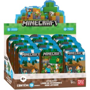 Livro de Atividades Minecraft Mini Latinha - Imagem 1