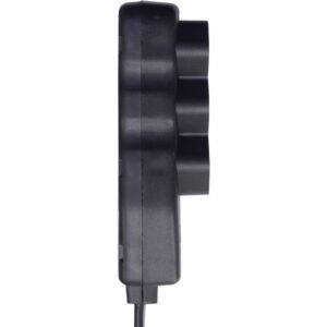 Extensao Eletrica Tripolar 3 Tomadas Plug 90° 3M - Imagem 2