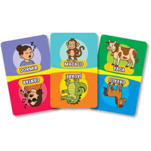 Jogo de Cartas Mimica e Sons Malucos 75CARTAS - Imagem 2