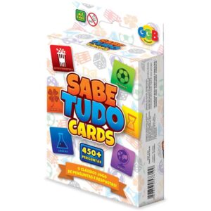 Jogo de Cartas Sabe Tudo Cards 78CARTAS - Imagem 1