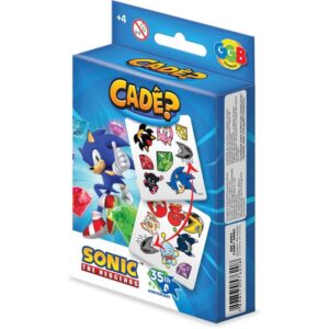 Jogo de Cartas Sonic Cade? 54 Cartas - Imagem 1
