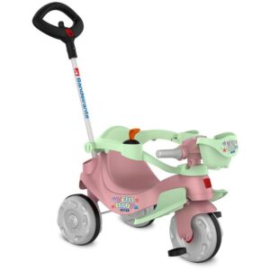 Triciclo Velobaby Joy Passeio/Pedal Ros - Imagem 1