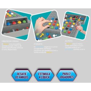 Jogo Diverso Codigo Mestres Sequencia de Co - Imagem 2