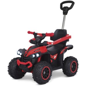 Veiculo Eletrico Quadriciclo 6V C/Som 23KG Verm - Imagem 1