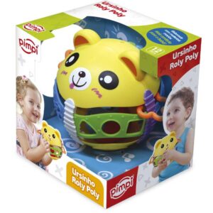 Brinquedo para Bebe Roly Poly C/Chocalho e Formas - Imagem 2