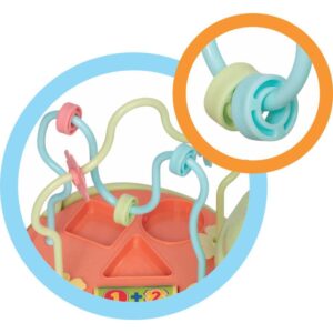 Brinquedo Pedagogico Caracol Sensorial - Imagem 6