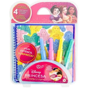 Brinquedo para Colorir Princesa Assopra e Pinta - Imagem 2