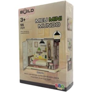 Brinquedo para Montar Mini Mundo Quarto 55PCS - Imagem 2