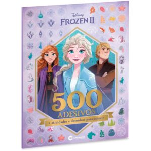 Livro com Adesivos Frozen 40PAG. C/500 Adesivos - Imagem 2