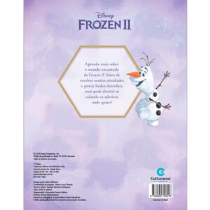 Livro com Adesivos Frozen 40PAG. C/500 Adesivos - Imagem 6
