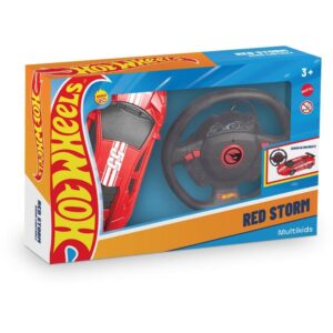 Carrinho Controle Remoto Hot Wheels Red Storn 4CANAIS 1