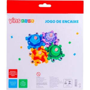 Brinquedo Pedagogico Madeira Jogo de Encaixe Sapinho Formas - Imagem 3