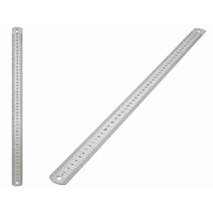 Regua de Aco Inox 60CM. - Imagem 1