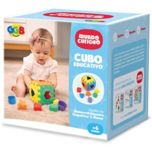 Brinquedo Educativo Cubo Educativo - Imagem 1