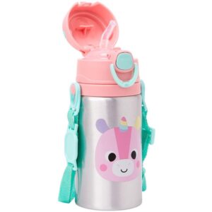 Garrafa de Aluminio Zoo Unicornio 450ML. Fliptop - Imagem 2