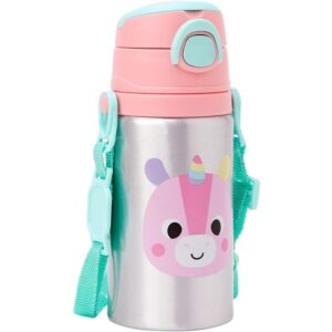 Garrafa de Aluminio Zoo Unicornio 450ML. Fliptop - Imagem 3