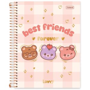 Caderno 01X1 Capa Dura Lovvy 80FLS. - Imagem 2
