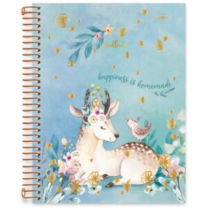 Caderno 10X1 Capa Dura Woodland 160FLS. - Imagem 2